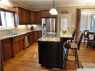 Another view of the kitchen, notice the stainless 