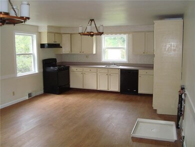 Kitchen with laundry
