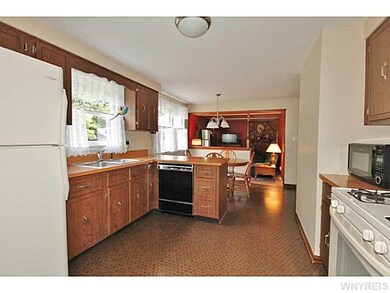 Kitchen. Great size kitchen with eating area.