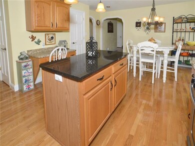 Enjoy the hardwood flooring throughout the main le
