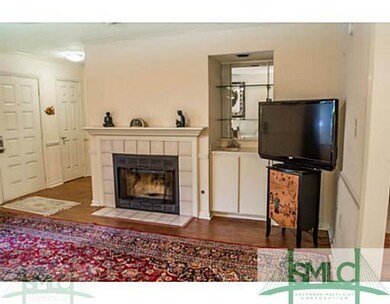 Living Room. Fireplace & Wet Bar