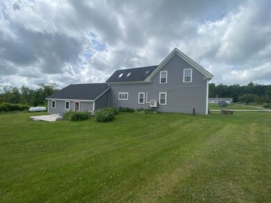Rear of the home