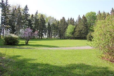 6.7 acres, open lawn and woods