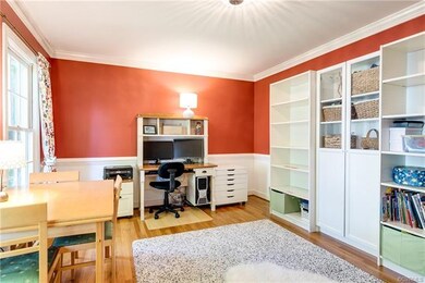 Another view of living room - makes a perfect offi