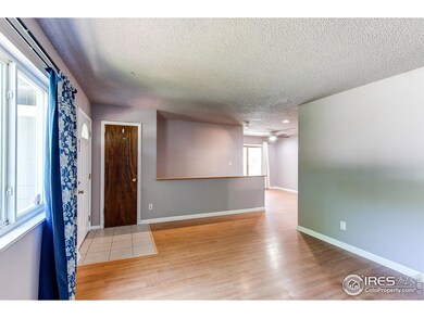 stairwell in living room
