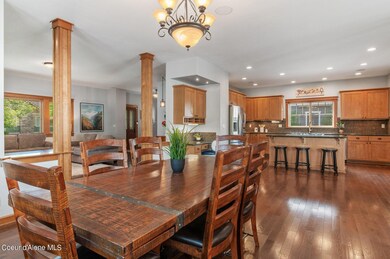 Spacious dining