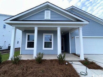 View of front of property featuring a porch