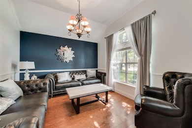 Front room being used as a second living room but 