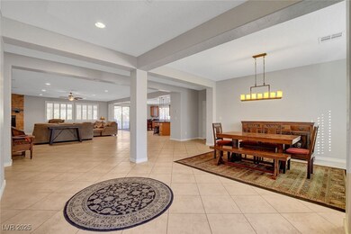 Large hallway entry with Formal Dining Room to the