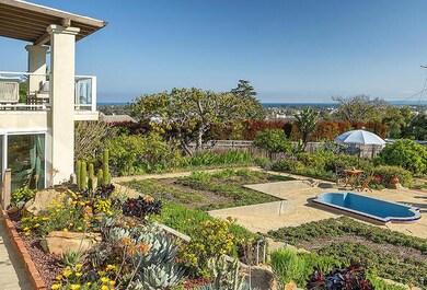 Over-sized backyard with views
