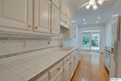 Bright kitchen with breakfast eating area.