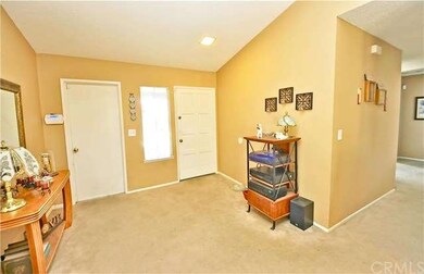 Spacious entry area