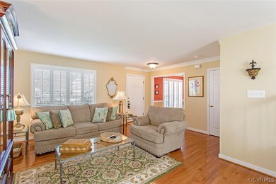 Family Room w/Hardwood Floors