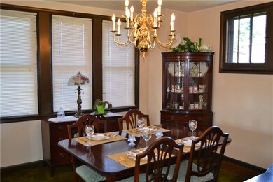 Wall of windows in Dining Room