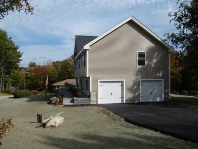 Lots of extra room in this oversized garage.