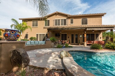 Resort style backyard