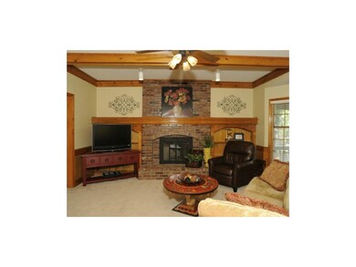 Warm and relaxing hearth room with gas fireplace, 