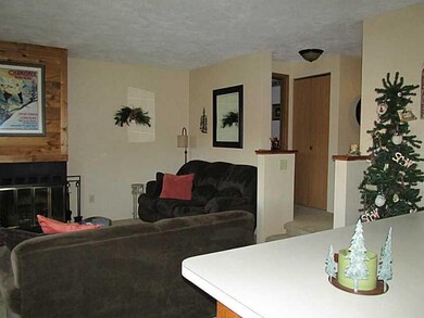 Kitchen. Looking into living area.