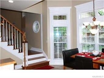 Another staircase to the second floor, just off th
