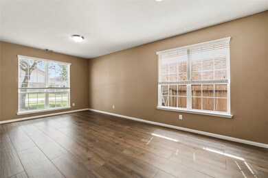 Spacious expanded dining room seamlessly connected