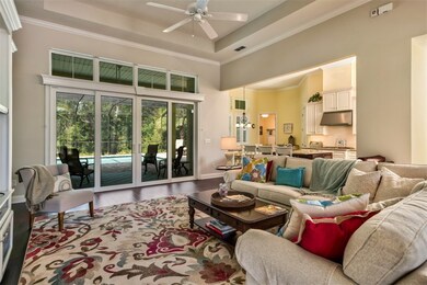 Open floor plan is perfect for casual Florida livi