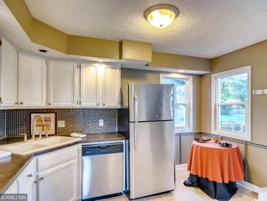 Bright white cabinets!
