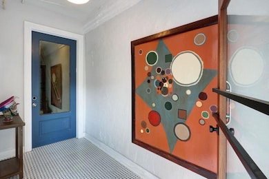Foyer entrance to building.