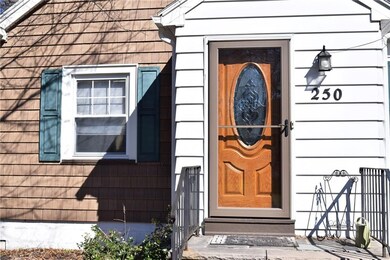 Guests are welcomed by a beautiful slate porch and