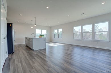 Open kitchen/great room