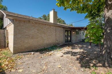 View of back of property
