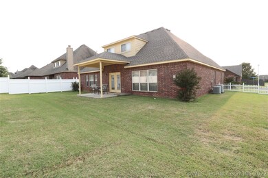 Back of house, nice side yard.