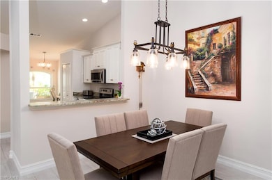 Dining area in addition to eat in kitchen