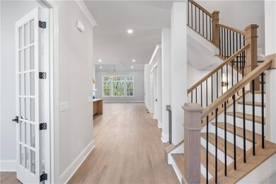 Be amazed by this elegant entrance! Not actual home.