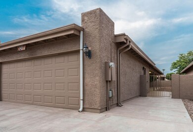 entry to back patio