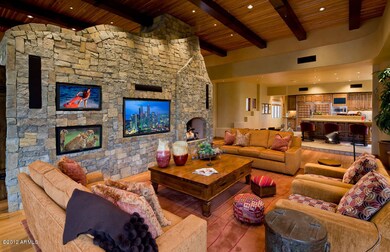 Great Room to the Kitchen