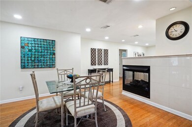 Dining Room + Fireplace