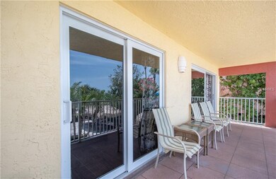 Balcony entrance to master bedroom.