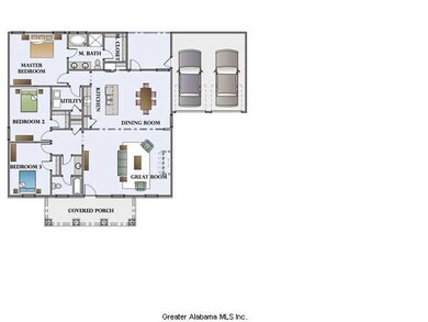 Wonderful front porch and 3 sided patio!  Hurry to
