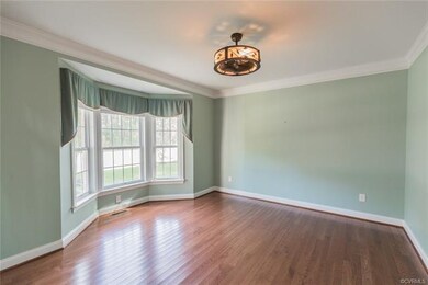 Formal Living Room with Bay Window