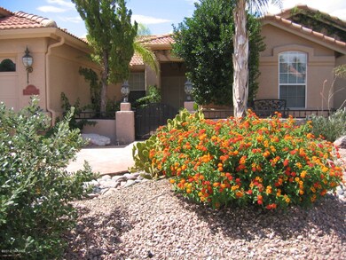 Mature landscaping