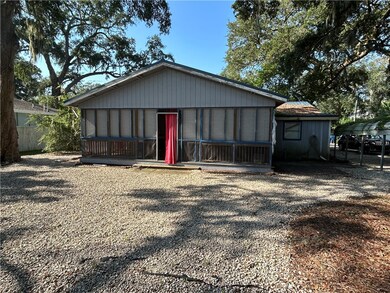 Rear View of Porch