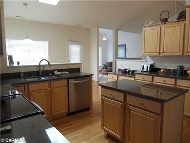 Kitchen - The kitchen with granite topped cabinets