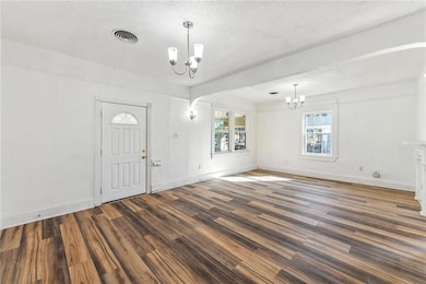Entrance into huge living area
