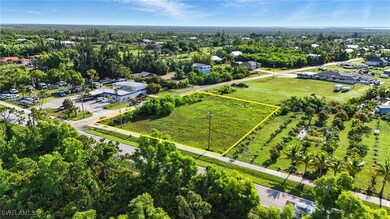 Aerial perspective of suburban area featuring prop