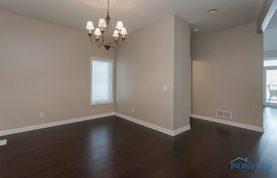 Formal Dining area is the first thing you see, whe