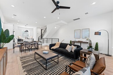 View of living & dining area located on the second