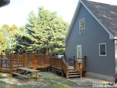 Deck. Enjoy lounging in the sun and around the poo