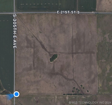 The blue dot is the Southwest Corner of the 160 Ac