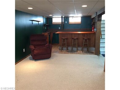 Finished lower level