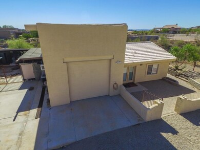 Shop, yard and Casita